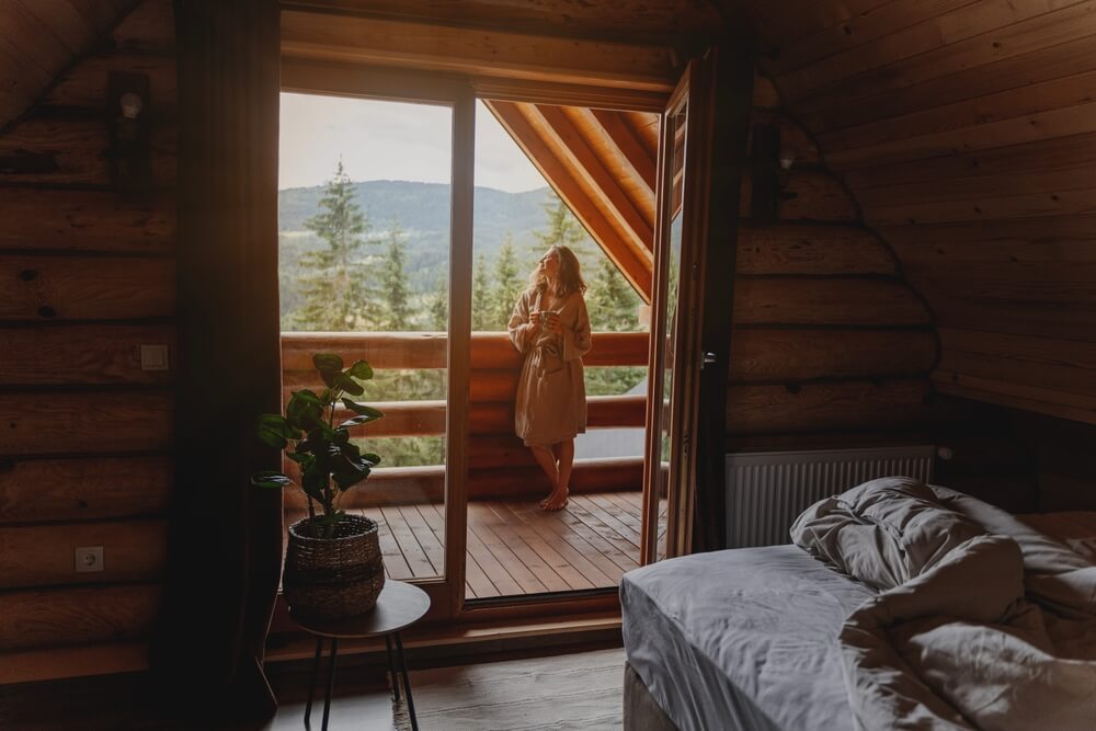 chalet à la montagne