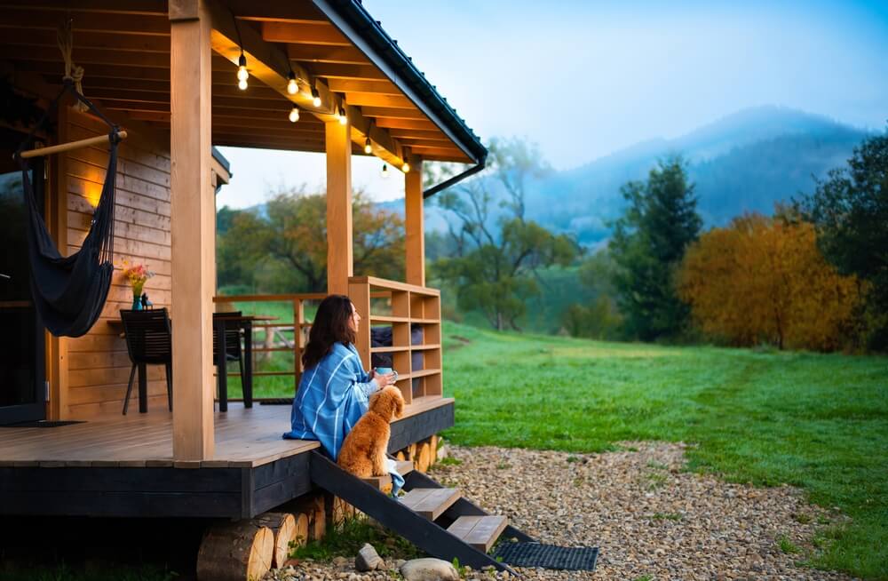 terrasse chalet
